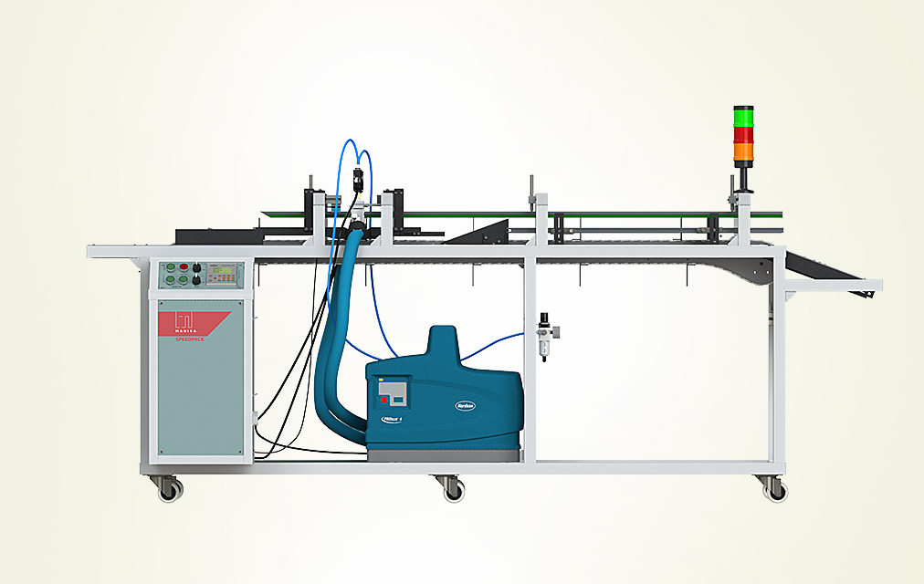 Speedpack pasting machine