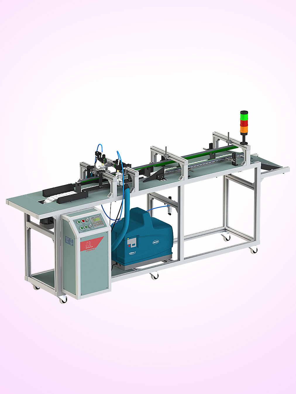 Speedpack pasting machine