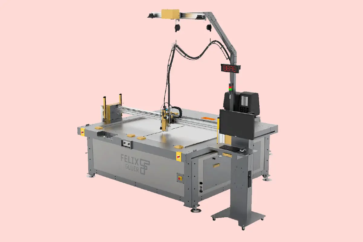 Automatic Gluing Machines, gluing machine for boxes, hot gluing machine, hot melt gluing machine, glue dispensing machine, automatic glue machine, XY Glue Plotter, glue applying machine, semi automatic gluing machine, hot melt glue box sealing machines, Mahisa