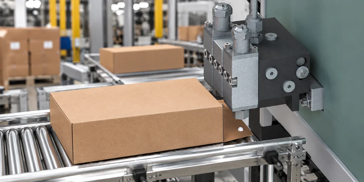 Packaging Box Sealing Machines: Types, Benefits, Working Process & How to Choose the Right Machine 2 How Does a Packaging Box Sealing Machine Work?