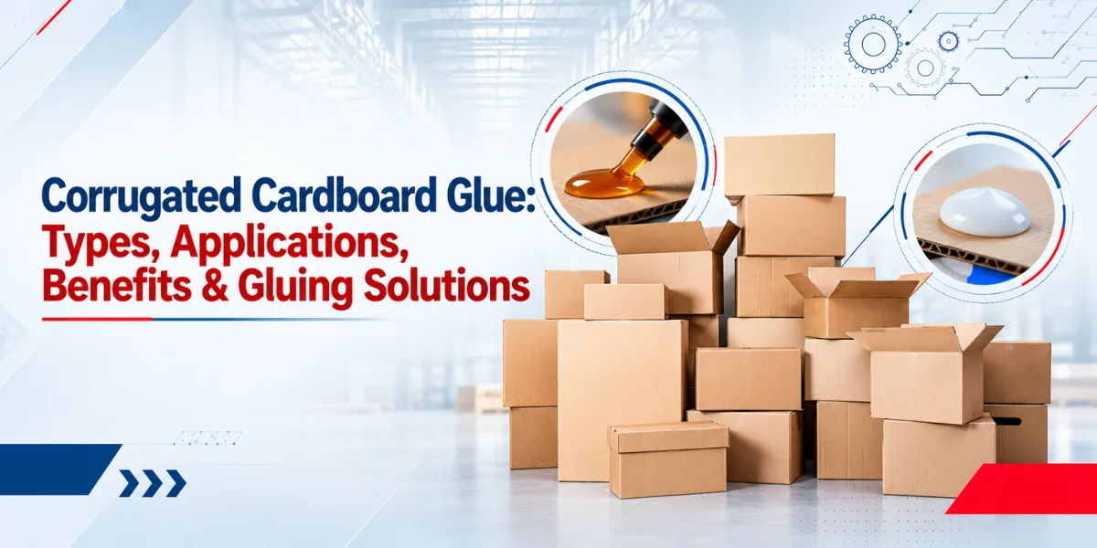 Explore Packaging Automation with Hot Melt Dispenser Blogs 324 Corrugated cardboard glue application for box packaging