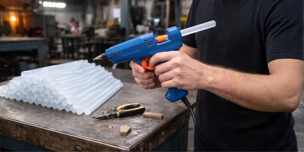 What Are Hot Melt Glue Sticks Made Of, Hot Melt Glue Composition, Types Of Hot Melt Glue Sticks, How Does Hot Melt Glue Work, Mahisa Packaging