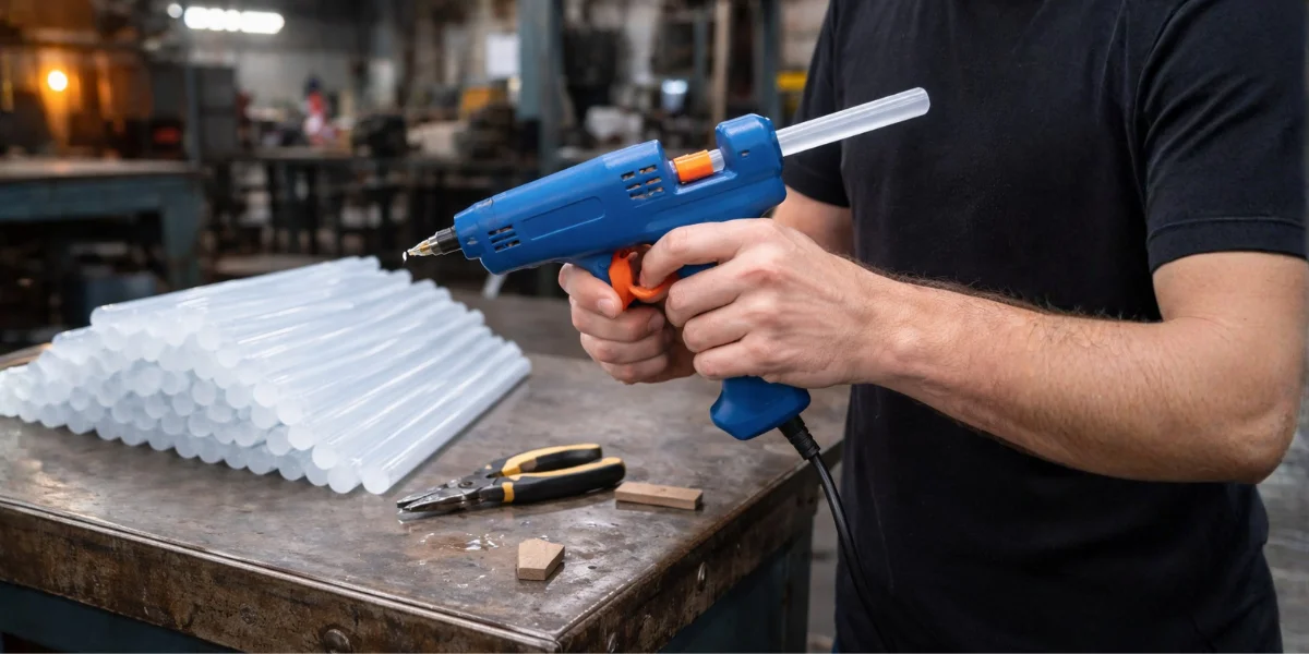 What Are Hot Melt Glue Sticks Made Of, Hot Melt Glue Composition, Types Of Hot Melt Glue Sticks, How Does Hot Melt Glue Work, Mahisa Packaging