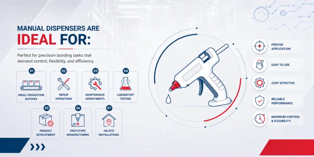 How to Choose the Right Manual Glue Dispenser for Industrial Applications, Mahisa Packaging, EcoPlus Manual Glue Dispenser